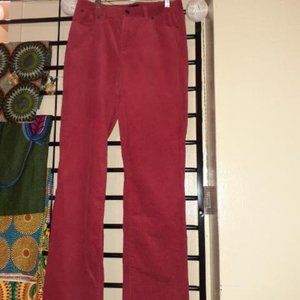 size 8 red cords